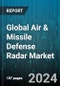 Global Air & Missile Defense Radar Market by Type (S-Band Missile Defense Radar, X-Band Radar), Range (Long Range & Strategic System, Medium Range, Short Range), Platform, Application - Forecast 2024-2030 - Product Image