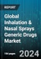 Global Inhalation & Nasal Sprays Generic Drugs Market by Indication (Allergic Rhinitis, Asthma, COPD), Age Group (Adults, Children 2 to 5, Children 6 to 12), Class, Route, Distrubution Channel - Forecast 2023-2030 - Product Image