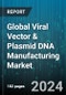 Global Viral Vector & Plasmid DNA Manufacturing Market by Type (Plasmid DNA, Viral Vector), Cell Line (In-vitro, In-Vivo), Transfection, Indication, Workflow, Application, End User - Forecast 2024-2030 - Product Image