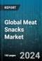 Global Meat Snacks Market by Product (Bars, Bites, Jerky), Meat Type (Beef, Chicken, Pork), Distribution Channel, End-Use - Forecast 2024-2030 - Product Thumbnail Image