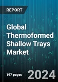 Global Thermoformed Shallow Trays Market by Type (Paper Based Laminates, Plastic), Material (Paper-Based Laminates, Plastic), Application - Forecast 2024-2030- Product Image