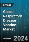 Global Respiratory Disease Vaccine Market by Infection (Influenza Virus, Pertussis, Streptococcus Pneumoniae), Type (Bacterial Vaccine, Combination Vaccine, Viral Vaccine), Age Group - Forecast 2024-2030- Product Image