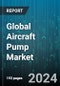 Global Aircraft Pump Market by Type (Air Conditioning & Cooling Pump, Fuel Pump, Hydraulic Pump), Technology (Air Driven Pump, Electric Motor Driven Pump, Engine Driven Pump), Pressure, Application, End User - Forecast 2024-2030 - Product Image