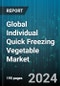 Global Individual Quick Freezing Vegetable Market by Product Type (Beans, Broccoli & Cauliflower, Carrot), Process Stage (Freezing, Packaging, Pre-Processing), Technology, Distribution Channel, End Use - Forecast 2024-2030 - Product Thumbnail Image