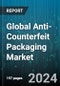 Global Anti-Counterfeit Packaging Market by Usage Feature (Covert Features, Forensic Features, Overt Features), Technology (Barcodes, Holograms, Mass Encoding), Industry - Forecast 2024-2030 - Product Thumbnail Image