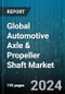 Global Automotive Axle & Propeller Shaft Market by Axle Type (Dead Axle, Live Axle, Tandem Axle), Propeller Shift (Multi Piece Propeller Shaft, Single Piece Propeller Shaft), Vehicle Type - Forecast 2024-2030 - Product Image