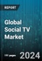 Global Social TV Market by Software (Audience Engagement, Broadcast Integration, Content Moderation), Services (Integration & Consulting, Maintenance & Repairing, Operation & Installation), Application - Forecast 2024-2030 - Product Image