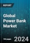 Global Power Bank Market by Capacity (1,000-5,000 mAh, 10,001-15,000 mAh, 15,001-20,000 mAh), Type (Lithium-Ion Battery, Lithium-Polymer Battery), Indicator, Number of USB Ports, Application - Forecast 2024-2030 - Product Thumbnail Image