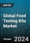 Global Food Testing Kits Market by Sample (Cereals, Grains & Pulses, Dairy Products, Fruits & Vegetables), Technology (Enzyme Substrate-Based, Immunoassay-Based, PCR-Based), Target Tested - Forecast 2024-2030 - Product Image
