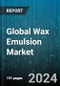Global Wax Emulsion Market by Emulsifier (Anionic Emulsion, Cationic Emulsion, Nonionic Emulsion), Material Base (Natural Base Wax Emulsion, Synthetic Base Wax Emulsion), Type, End Use - Forecast 2023-2030 - Product Thumbnail Image