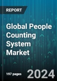 Global People Counting System Market by Type (Bidirectional, Unidirectional), Technology (Infrared Beam, Thermal Imaging, Video-Based Technology), Offering, Mounting Platform, End-User - Forecast 2024-2030- Product Image