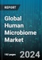 Global Human Microbiome Market by Disease (Acute Diarrhea, Autoimmune Disorders, Cancer), Technology (16s rRNA Sequencing, Cell Culture Technology, Computational Tools), Product, Therapeutic Area, Application - Forecast 2024-2030 - Product Image