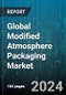 Global Modified Atmosphere Packaging Market by Packaging Material (Ethylene Vinyl Alcohol, Poly Ethylene, Polyamide), Machinery (Bag-in-Box, Bag-Sealing Machine, Deep-Drawing Machine), Atmosphere or Gases, Application - Forecast 2024-2030 - Product Thumbnail Image