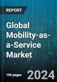 Global Mobility-as-a-Service Market by Business Model (Business-to-Business, Business-to-Consumer, Peer-to-Peer), Operating System (Android, iOS), Transportation Type, Service Type, Solution Type, Application Type - Forecast 2024-2030- Product Image