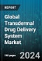 Global Transdermal Drug Delivery System Market by Type (Transdermal Patches, Transdermal Semisolids), Application (Cardiovascular Diseases, Central Nervous System Disorders, Hormonal Applications), End User - Forecast 2024-2030 - Product Thumbnail Image