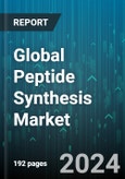 Global Peptide Synthesis Market by Product (Equipment, Reagents, Services), Technology (Hybrid & Recombinant Technology, Solid-Phase Peptide Synthesis, Solution-Phase Synthesis), End User - Forecast 2024-2030- Product Image