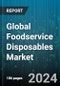 Global Foodservice Disposables Market by Product (Bowls & Tubs, Cups & Mugs, Cutlery), Raw Material (Aluminum, Paper & Paperboard, Plastics), End User - Forecast 2024-2030 - Product Thumbnail Image