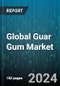 Global Guar Gum Market by Function (Binding, Friction Reducing, Gelling), Grade (Food-Grade, Industrial-Grade, Pharmaceutical-Grade), Source, Application - Forecast 2024-2030 - Product Thumbnail Image