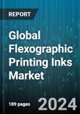 Global Flexographic Printing Inks Market by Product (Solvent-Based Inks, UV-Cured Inks, Water-Based Inks), Resin Type (Acrylic, Nitrocellulose, Polyamides), Application - Forecast 2024-2030- Product Image