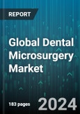 Global Dental Microsurgery Market by Product (Microsurgical Instrumentation, Optical or Viewing Instruments), Procedure (Apicoectomy, Dental Implants, Diagnostic Procedures) - Forecast 2024-2030- Product Image