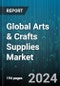 Global Arts & Crafts Supplies Market by Product Type (Drawing & Painting Supplies, Jewelry Making Supplies, Scrapbooking & Paper Crafting), Sales Channel (Offline, Online Sales), End User - Forecast 2024-2030 - Product Image