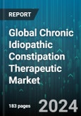 Global Chronic Idiopathic Constipation Therapeutic Market by Drug Class (Bulk-Forming Agents, Emollients, Laxatives), Route of Administration (Oral, Parenteral), Distribution Channel - Forecast 2024-2030- Product Image