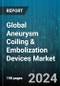Global Aneurysm Coiling & Embolization Devices Market by Product Type (Access Delivery Devices, Aneurysm Clips, Balloon & Stent-Assisted Coils), Application (Ambulatory Surgical Units, Clinics, Hospitals) - Forecast 2024-2030 - Product Thumbnail Image