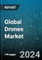 Global Drones Market by Type (Fixed-Wing Drones, Rotary-Wing Drones), Application (Agriculture, Audit, Surveillance, Inspection & Monitoring, Consumer Goods & Retail), End User - Forecast 2024-2030 - Product Image
