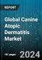 Global Canine Atopic Dermatitis Market by Product (Antihistamines, Glucocorticoids, Immunosuppressants), Allergen (Dander, Microorganisms, Mites), Route of Administration, Distribution Channel, End-User - Forecast 2024-2030 - Product Image