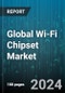 Global Wi-Fi Chipset Market by MIMO Configuration (1x1 MU-MIMO, 2x2 MU-MIMO, 3x3 MU-MIMO), IEEE Standards (IEEE 802.11ac Wave 1, IEEE 802.11ac Wave 2, IEEE 802.11ad), Product, Band - Forecast 2024-2030 - Product Thumbnail Image