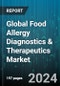 Global Food Allergy Diagnostics & Therapeutics Market by Product Type (Diagnostic Tests Type, Therapeutic Treatment Type), Technology (Enzyme-Linked Immunosorbent Assay, Polymerase Chain Reaction), Source, Component, End-User - Forecast 2024-2030 - Product Image