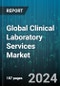 Global Clinical Laboratory Services Market by Provider (Hospital-Based Laboratories, Independent & Reference Laboratories, Nursing & Physician Office-Based Laboratories), Speciality (Clinical Chemistry Testing, Cytology Testing, Drugs of Abuse Testing) - Forecast 2024-2030 - Product Thumbnail Image