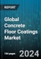 Global Concrete Floor Coatings Market by Product (Acrylic, Epoxy, Methacrylic), End-Use (Commercial, Industrial, Residential) - Forecast 2024-2030 - Product Image