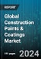 Global Construction Paints & Coatings Market by Product (High Solids or Radiation Cure, Power Coating, Solvent-Borne Technologies), Application (Automotives & Aviation, Commercial, Medical & Healthcare) - Forecast 2024-2030 - Product Thumbnail Image