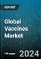 Global Vaccines Market by Type (Monovalent Vaccine, Multivalent Vaccine), Technology Type (Inactivated Vaccines, Live-Attenuated Vaccines, Messenger RNA (mRNA) Vaccines), Indication, Route of administration, Age Group - Forecast 2024-2030 - Product Thumbnail Image