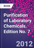 Purification of Laboratory Chemicals. Edition No. 7- Product Image