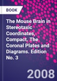 The Mouse Brain in Stereotaxic Coordinates, Compact. The Coronal Plates and Diagrams. Edition No. 3- Product Image
