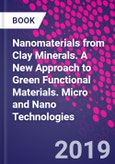 Nanomaterials from Clay Minerals. A New Approach to Green Functional Materials. Micro and Nano Technologies- Product Image