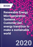 Renewable Energy Microgeneration Systems. Customer-led energy transition to make a sustainable world- Product Image