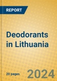 Deodorants in Lithuania- Product Image