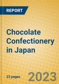 Chocolate Confectionery in Japan- Product Image
