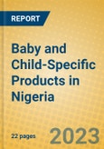 Baby and Child-Specific Products in Nigeria- Product Image
