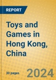 Toys and Games in Hong Kong, China- Product Image