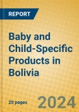 Baby and Child-Specific Products in Bolivia- Product Image