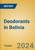 Deodorants in Bolivia- Product Image