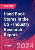 Used Book Stores in the US - Industry Research Report- Product Image