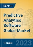 Predictive Analytics Software Global Market Insights 2023, Analysis and Forecast to 2028, by Market Participants, Regions, Technology, Application, Product Type- Product Image