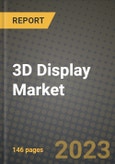 2023 3D Display Market Report - Global Industry Data, Analysis and Growth Forecasts by Type, Application and Region, 2022-2028- Product Image