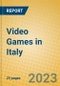 Video Games in Italy - Product Image