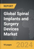 Spinal Implants and Surgery Devices - Global Strategic Business Report- Product Image